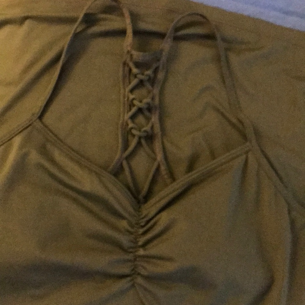 Prana Olive Green Sundress